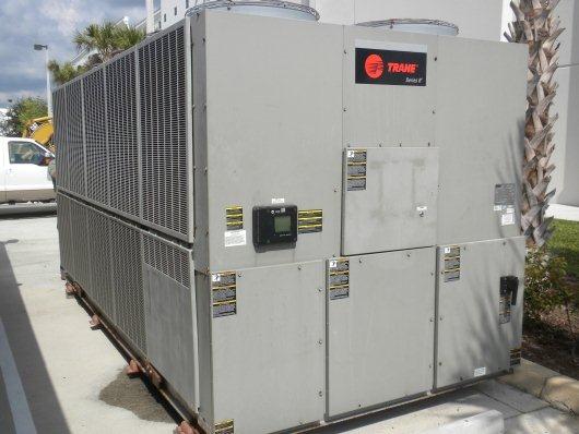Trane Air cooled mechanical refrigeration system.